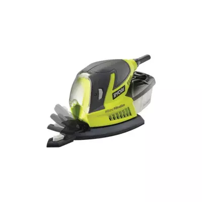 Ponceuse triangulaire 100W avec sac de transport et 20 abrasifs