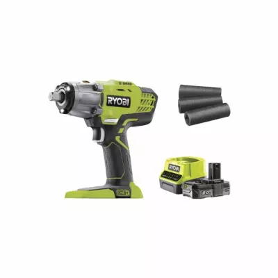 Boulonneuse à chocs RYOBI 18V ONE+ - 3 modes - Kit complet