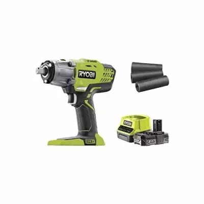 Boulonneuse à chocs RYOBI 18V ONE+ - 3 modes - Kit complet