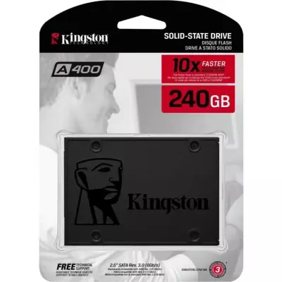 Disque SSD Interne Kingston A400 - 240Go - 2.5