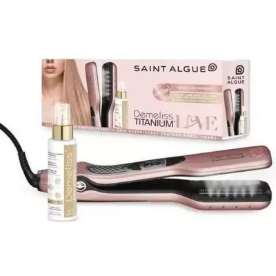 Coffret Lisseur Demeliss TITANIUM Love GOLD ROSE + Soin Kera-PROTEIN