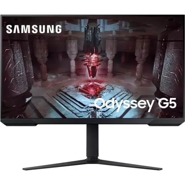 Ecran PC Gamer - SAMSUNG - ODYSSEY G5 S32CG510EU - 32 WQHD - Dalle VA - 1 ms - 165 Hz - HDMI / DP - FreeSync Premium
