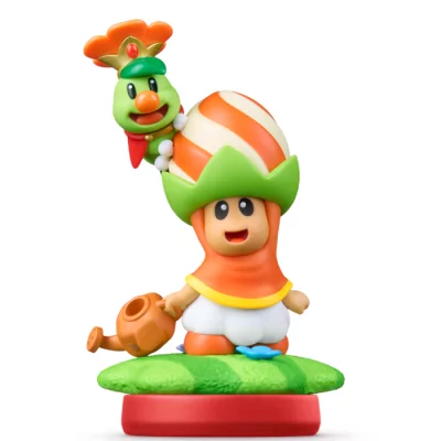 Figurine Amiibo - Poplin & Prince Florian • Collection Super Mario