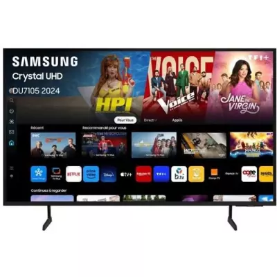 TV LED Samsung 75DU7105 4K UHD HDR - Smart TV - Gaming Hub