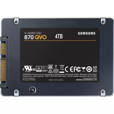 SSD Interne SAMSUNG 4 To 870 QVO - Performances exceptionnelles