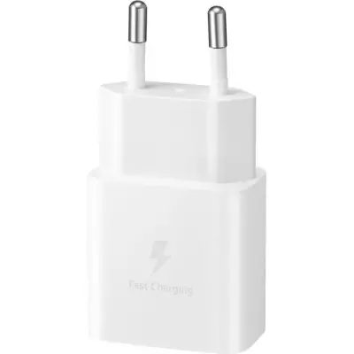Chargeur Secteur USB C 15W Samsung Blanc - Compact et Puissant