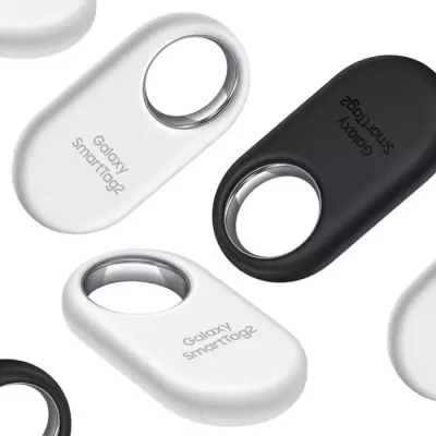 Accessoire Samsung Galaxy SmartTag2 Noir - Dimensions compactes de la boîte