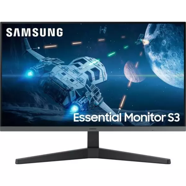 Ecran PC Samsung LS24C330GAUXEN 24'' (16:9), Full HD 1920x1080, 100Hz, 1ms (MPRT), Plat, 250cd/m2, 1000:1, Inclinable, Cable(s)