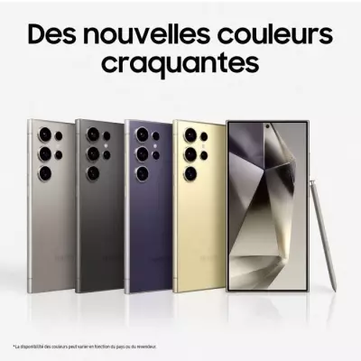 Samsung Galaxy S24 Ultra 512 Go Noir: Plus responsable et réparable