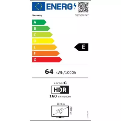 TV QLED 55 Samsung 55Q70D - 4K UHD HDR - Smart TV