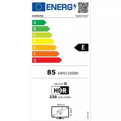 TV QLED Samsung 65Q70D - 4K UHD 65'' (165 cm) - HDR10+ - Gaming Hub