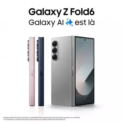Samsung Galaxy Z Fold6 512 Go Gris - Smartphone pliable innovant