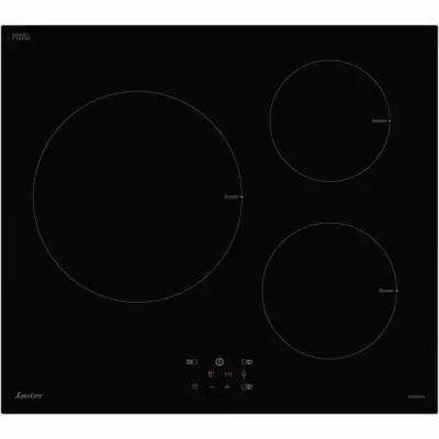 Table de cuisson induction SAUTER - 3 foyers - Noir - L60 cm