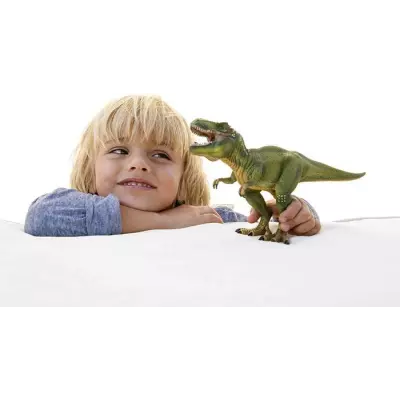Figurine T-Rex réaliste avec mâchoire mobile - Jouet dinosaure stimulant l'imagination