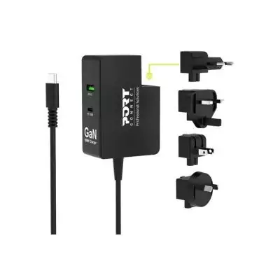 PORT Connect adaptateur secteur - USB, 24 pin USB-C - 100 Watt