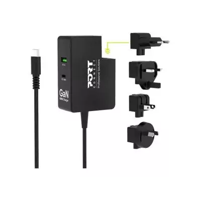 PORT Connect adaptateur secteur - USB, 24 pin USB-C - 100 Watt