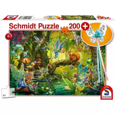 Puzzle Fées dans la forêt - SCHMIDT SPIELE - 200 pièces