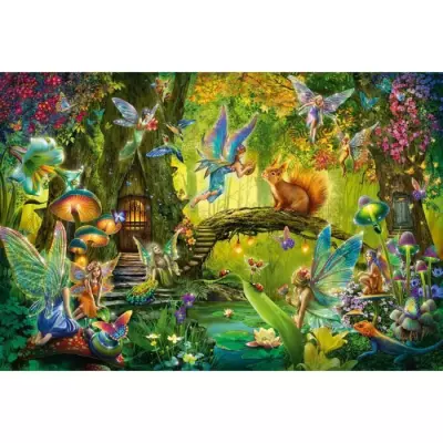 Puzzle Fées dans la forêt - SCHMIDT SPIELE - 200 pièces