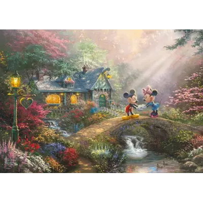 Puzzle 500 pièces Disney Mickey & Minnie - SCHMIDT SPIELE