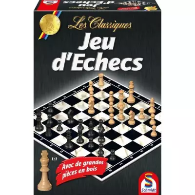 Affrontez-vous avec style - Jeu d'échecs classique Schmidt