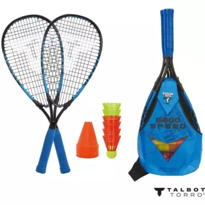 Ensemble Speedbadminton SCHILDKRÖT - Lumières LED - Dimensions compactes
