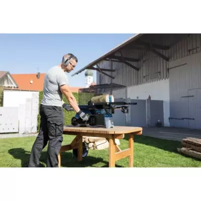 Fendeur de bûches électrique horizontal HL460 - 4T 1500W: compact et puissant