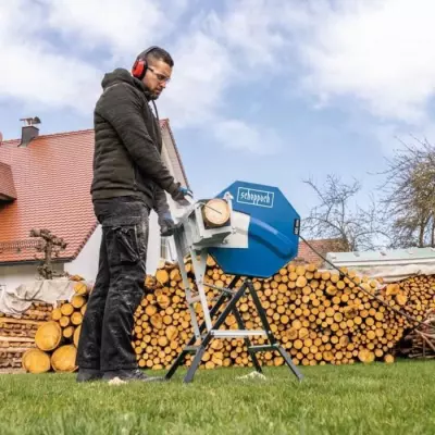Scie à bûches Scheppach HS410: lame Ø 405mm - 2200W - garantie 5 ans