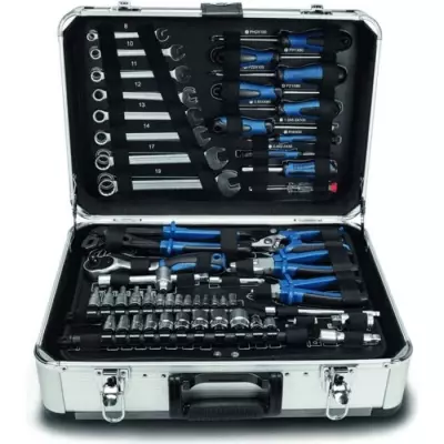 Mallette à outils 102 pièces SCHEPPACH TB150 - Acier Chrome Vanadium