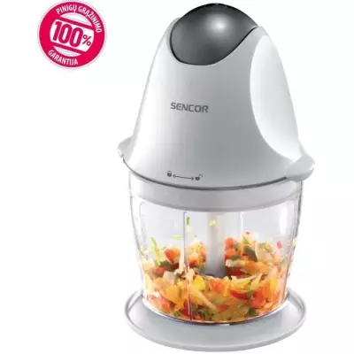 Hachoir électrique compact SENCOR - Puissant 300W - Argent