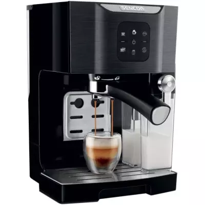 Machine expresso Sencor SES 4040BK 1450W Noir - Compact et performant!