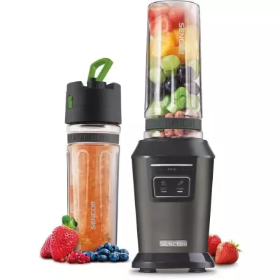 Mixeur SENCOR 800W - 2 vitesses - Noir | Compact 28x17x23cm