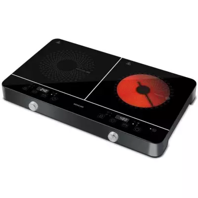 Plaque de cuisson induction SENCOR SCP 4001BK - 2 foyers - Noir