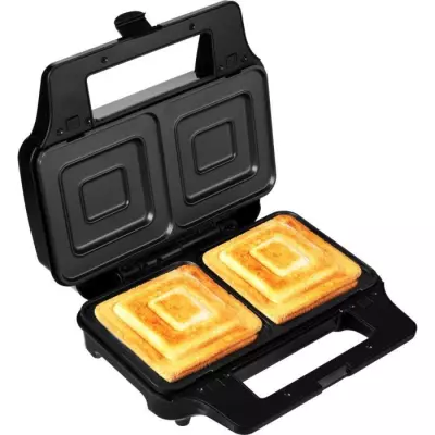 Appareil à croque-monsieur 4 en 1 SENCOR - 900W - Argent