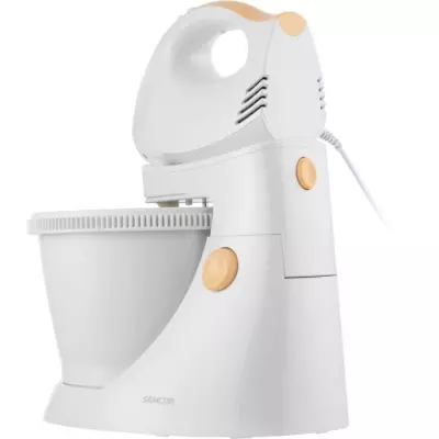 Batteur à main avec bol rotatif SENCOR SHM 5330-EUE3 - 500 W - Blanc