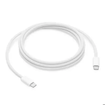 Câble de charge USB-C tressé 240?W (2?m) Apple Original – Haute résistance & connexion fiable Câble de charge USB-C tressé 240?W (2?m) Apple Original – Haute résistance & connexion fiable