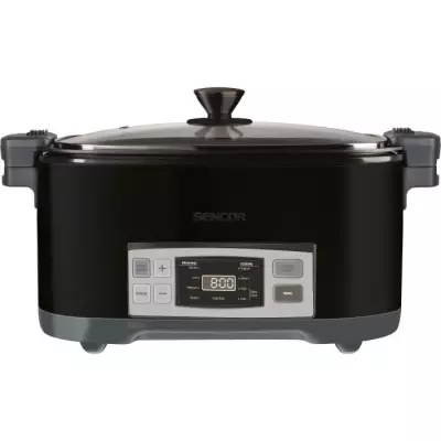 Mijoteuse Sencor SPR-5508BK - 1350W - 6L Noir - Électrique