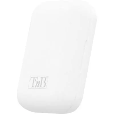 Ecouteurs sans fil TWS - T'nb - Shiny - Boîtier de charge - Bluetooth - Autonomie 25h - Contrôle tactile - Blanc