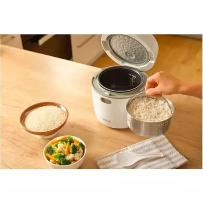 Cuiseur à riz SENCOR SRM 0670WH - Compact et performant