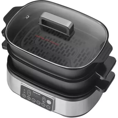 Mijoteuse et Grill Multifonction SENCOR SPR 6300BK 6 L Noir