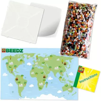 SES Creative Beedz Perles à repasser - Animaux du monde