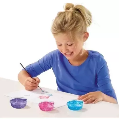Peinture Gouache à Paillettes - Couleurs Vives et Compact