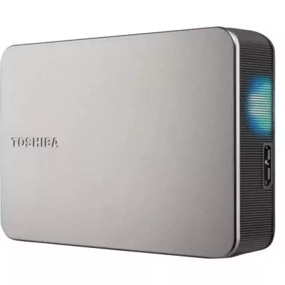 ALMACENAMIENTO, HDD, HDD Externos, Toshiba Canvio Flex Hdd Ext 4tb Warm Silver