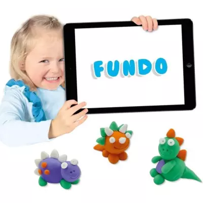 Pâte à modeler FunDo Dinosaures - SES CREATIVE - Jeu interactif pour enfants