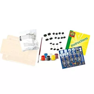 Kit de moulage et peinture voitures SES CREATIVE - Plâtre rapide 