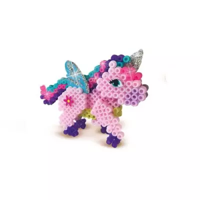 Perles à repasser Licornes - SES CREATIVE - Crée des licornes 3D