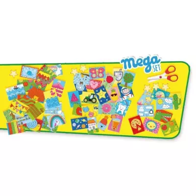 Découpe créative avec le méga kit SES - JEU DE PEINTURE