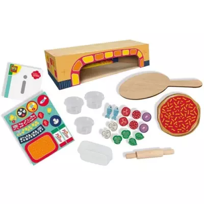 Kit de jeu four à pizza pour enfant - Dimensions compactes