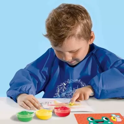 Cartes de peinture au doigt Eco - Exprime-toi en couleur!