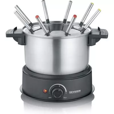 Fondue électrique SEVERIN FO2473 - Caquelon inox amovible - 8 personnes Fondue électrique SEVERIN FO2473 - Caquelon inox amovible - 8 personnes