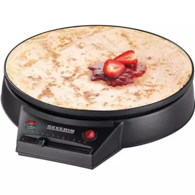 Crepiere électrique SEVERIN CM2198 - Diam. 30cm 1000W - Thermostat réglable